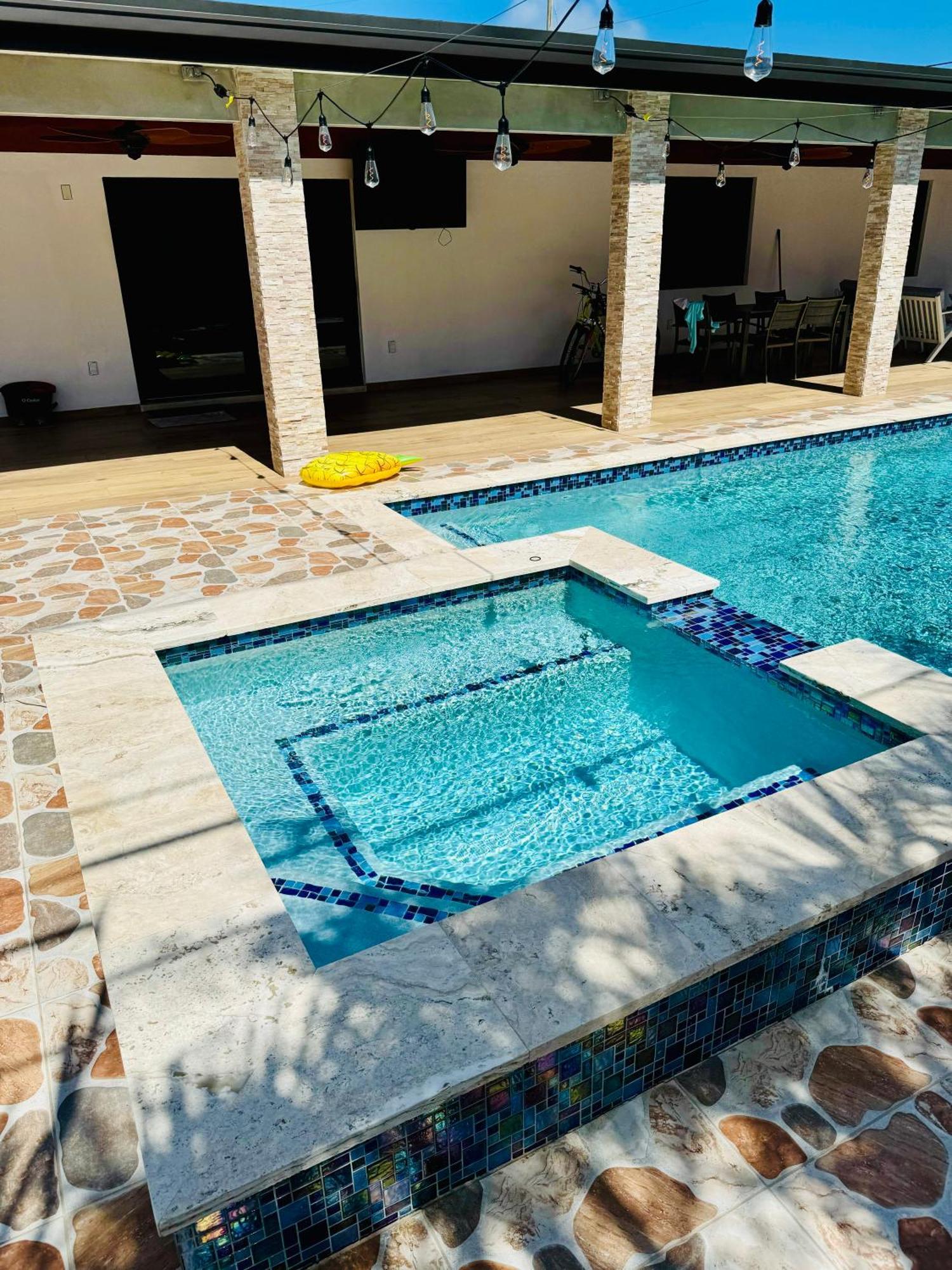 Heated Pool Hot Tub Miami Villa Eksteriør bilde